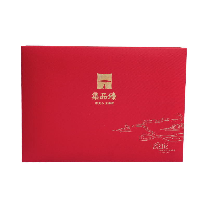 Customized Weihnachten und chinesische Neujahrsgeschenkschachtel mit Deckel