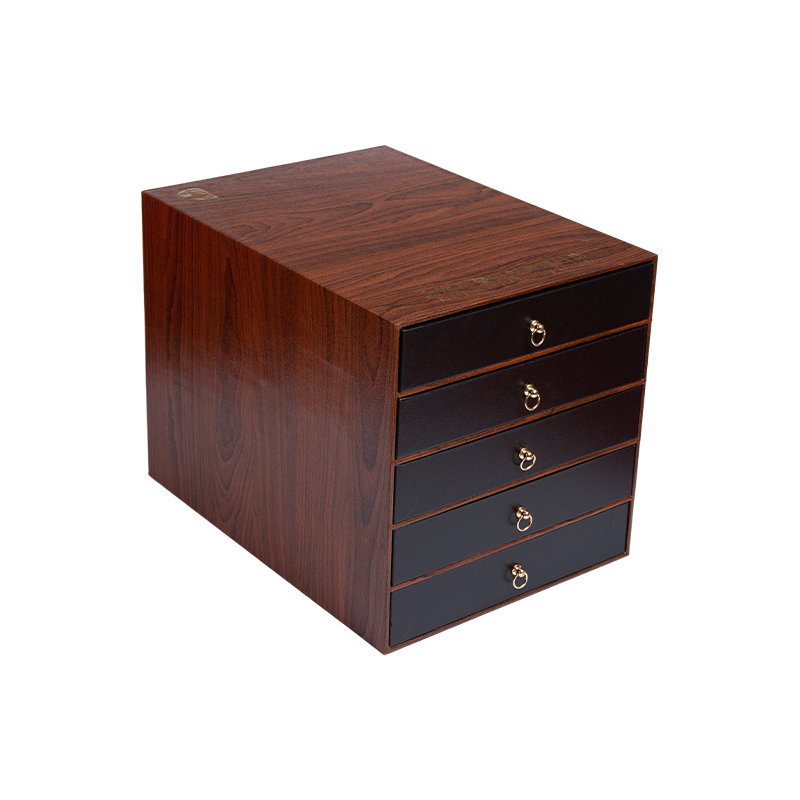 Customized Vintage Wood Grain Geschenkbox