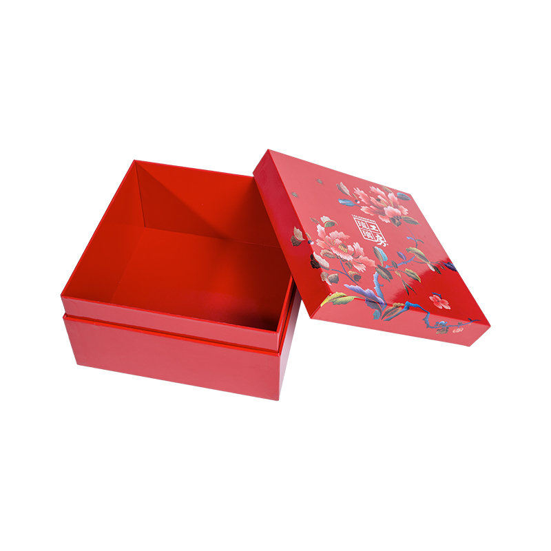 Customized Weihnachten und chinesische Neujahrsgeschenkschachtel mit Deckel